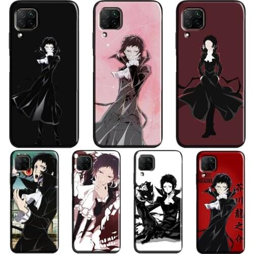 Ryunosuke Akutagawa Bungo Stray Dogs Case For Huawei P30 Lite P20 P40 Pro Mate 20 P Smart 2021 2019 Nova 5T Honor 9X 8X 10i 8A