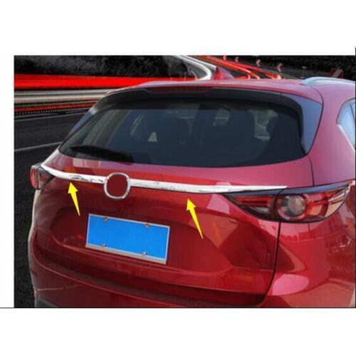 For 2017 2018 Mazda CX-5 CX5 refit rearguards trunk rear bumper tail box trim