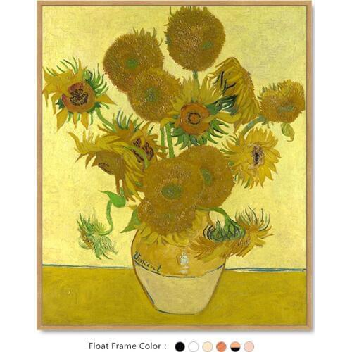 The Famous Sunflowers by Vincent van Gogh On Canvas Painting For Home Decoration No frame
