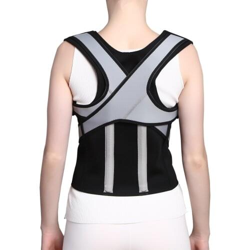 Back Lumbar Posture Corrective Spinal Thoracic Kyphosis Shoulder Brace Teen Kids