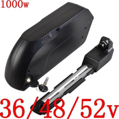 36V 48V 52V electric bicycle battery 36V 48V 52V 10ah 12.5ah 13ah 15ah 17ah 20Ah Lithium ebike battery for 500W 750W 1000 motor