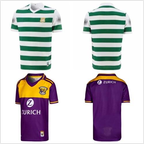 Best quality Limerick GAA Kids Commemoration Jersey 2021 2022 Wexford 2 Stripe Home Jerseys children shirt Custom name number