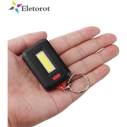 Mini flashlight 3-mode Lamp led torch light emergency camping keychain flashlight use 3*AAA batteries Portable night light