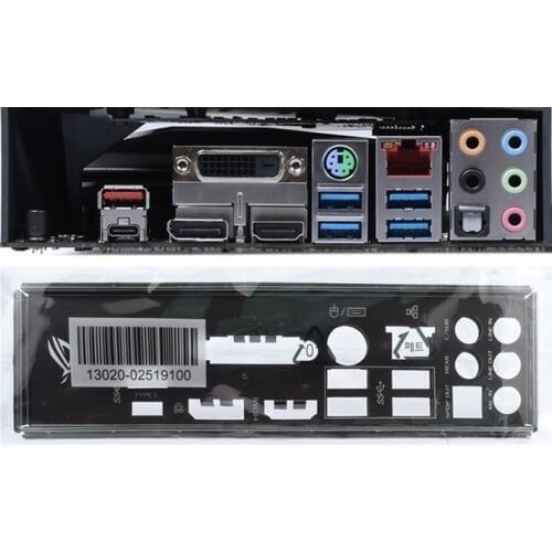 New I/O shield back plate of motherboard for STRIX Z270F GAMING just shield backplate Free shipping