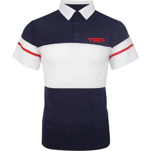 New stitching T-shirt Mens CustomToyota Motorsport TRD Comfortable Print Harajuku Fashion Slim Fit Tops Sweatshirts T-shirts