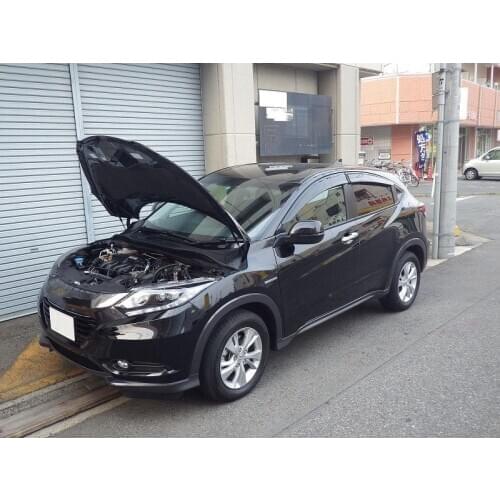 For 2013-2020 Honda VEZEL RU3 SUV Front Hood Bonnet Modify Gas Struts Carbon Fiber Spring Damper Lift Support Absorber