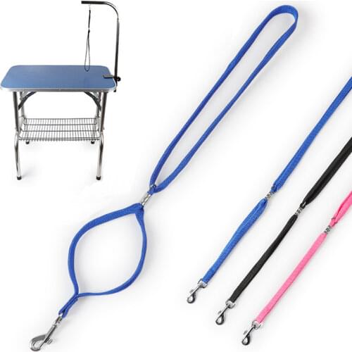 Dog Pet Cat Animal Grooming Loop Lock Clip Rope For Grooming Table Bracket Bath Adjustable Sling Harness Pet Accessories 52cm