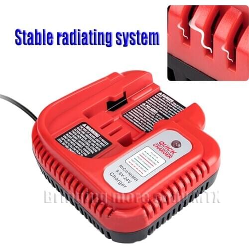 Suitable for charging Black & Decker nickel batteries fast charger Nicd Nimh 9.6-24V Newest freeshipping