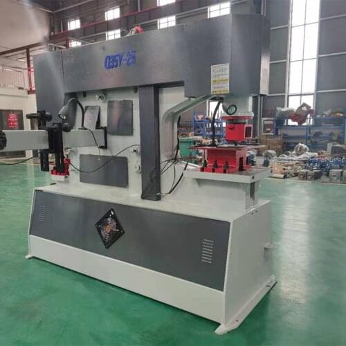 Q35Y Hydraulic Iron Workers For Steel Punching And Cutting
