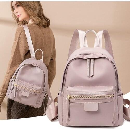Backpack Women 2021 Kawaii School Girl Small Fashion Bags Travel Mini Cute Waterproof Female Bag Purse