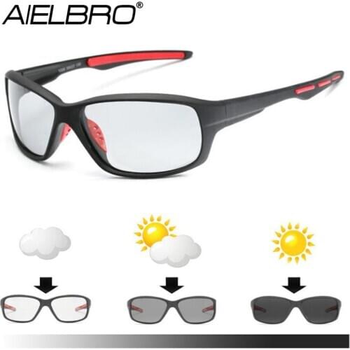 Cycling sunglasses Photochromic Sunglasses Man Cycling Glasses Polarized Bicycle Glasses gafas ciclismo Polarizing Glasses 2020