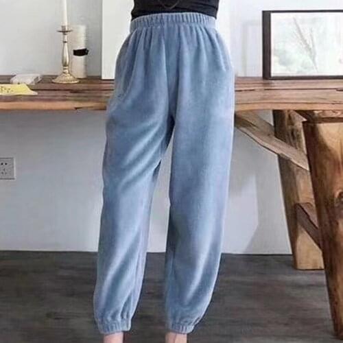ULILICOO Women's Velvet Trousers