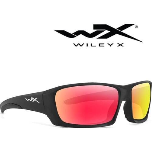 Wiley X WX 2021 New Sports Sunglasses Mens Womens HD Polarized Sunglasses TR90 Frame Reflective Coating Lenses UV400