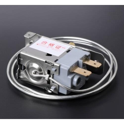 WPF22-L 2Pin Refrigerator Thermostat Household Metal Temperature Controller New