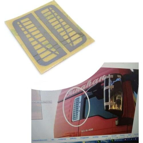 1/14 Rc Trucks Tamiya MAN TGX Window Decal Stickers For Remote Control Toys 6X4 4X2 Tractor 16.540 26.540 56325 56329