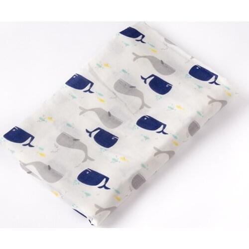 120X150CM Muslin Blanket Bamboo Cotton Baby Swaddld Soft Newborn Bath Towel Infant Kids Wrap Sleepsack Stroller Cover
