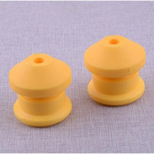 15783030 2pcs/Set Polyurethane Yellow Auto Front Suspension Jounce Bumper Spring Fit for Hummer H3 H3T 2010 2009