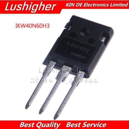5PCS IKW40N60H3 K40H603 IKW40N60 TO-3P TO-247