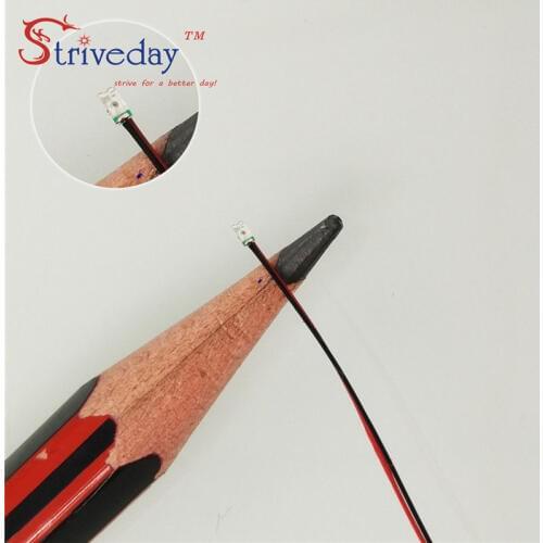 50pcs/lot 0603 SMD Pre-soldered micro litz wired LED leads resistor 8-12V 20cm DIY 9 Colors can choose DIY