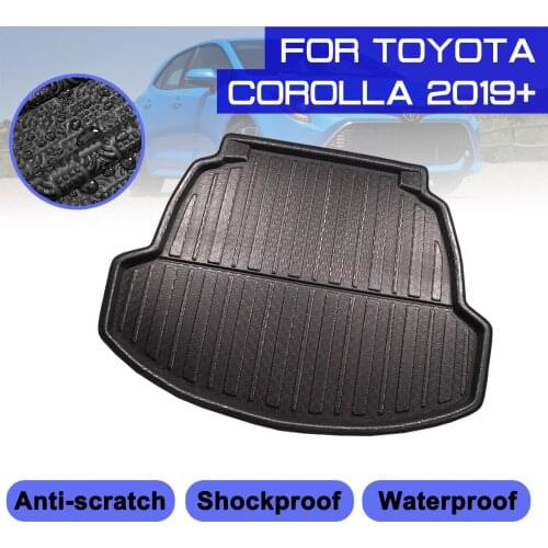 Car Carpet For TOYOTA COROLLA 2019 2020 Rear Trunk Anti-mud Cover Floor Mat