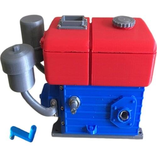 Engine Internal Combustion Engine Tractor Engine Model Education Toy