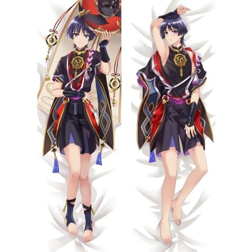 Genshin Impact Scaramouche Cosplay Dakimakura Pillow Case Anime Cartoon Kawaii Accessories Props