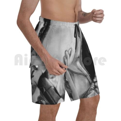 Hollywood Undead Danny Beach Shorts Men Beach Pants Swimwear Hollywood Undead Hu Band Music Hu4l Artist
