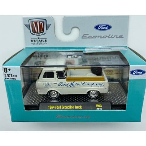 M2 1:64 Machines Ford pickup chase version Collection Metal Die-Cast Simulation Model Cars Toys