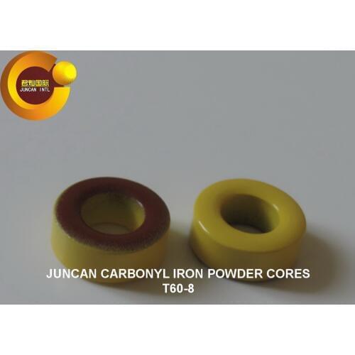 T60-8 Carbonyl iron powder cores high frequency radio frequency magnetic cores