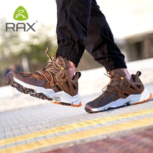 RAX Mens Waterproof Anti-slip Hiking shoes Trekking women Mountaineer Shoes walk for Winter sneakers Warming of hunting boots