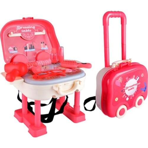 Girl Makeup Set Toy Package Skin-friendly Safety Fantasy Makeup Toys For Children 3-5 Year Old Girls Perfect Gift Toddler Toys