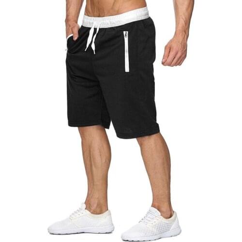 Fashion New Men Sporting Running Shorts Cotton Bodybuilding Sweatpants Fitness Short Pants Jogger Gyms Sport Brand Sweatpants W