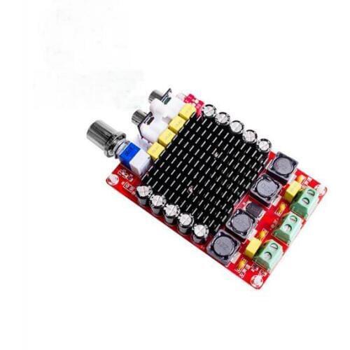 TDA7498 Digital Amplifier Board 2*100W Class D Dual Channel Car Amplifiers DC14-34V DIY Sound System Speaker Home Theater