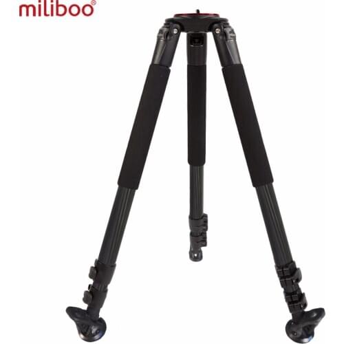 Miliboo MTT703B Carbon Fiber Camera Tripod with High Stability / Heavy Capacity 25kg with Bowl Size 65mm Free Shipping