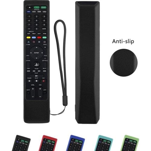 Silicone Case PDP 051-038-D1 For PlayStation PS4 Universal Media Remote Control Audio Receiver Shockproof Skin-Friendly Cover