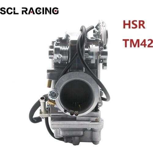 Alconstar Motorcycle Motor Carburetor Replace For Mikuni Model Carburador HSR TM42 42mm For HARLEY FLHR FLHFB FLHRCI FLHS FLHT