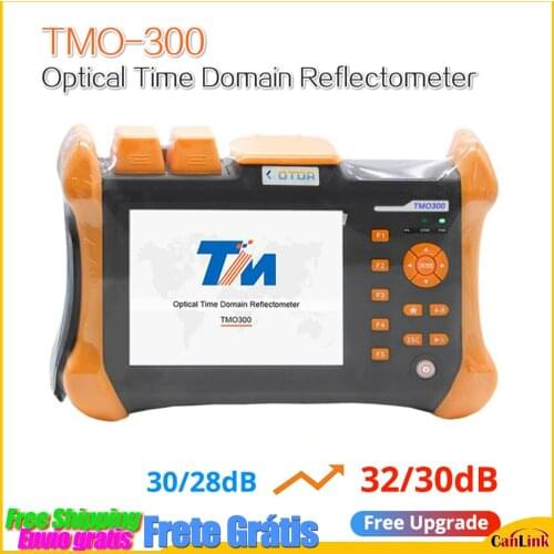 TMO-300 Compact Optic Fiber Time Domain Reflectometer OTDR Test Equipment 1310/1550nm 32/30dB SM-B SM With 10mW VFL