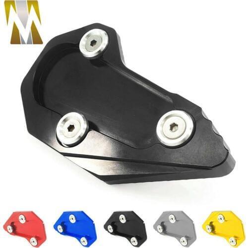 Motorbike Foot Side Stand Extension Pad for R 1200 RS R 1200 R 2018 2017 2016 2015 Enlarger Plate Kickstand for R1200 RS R1200 R