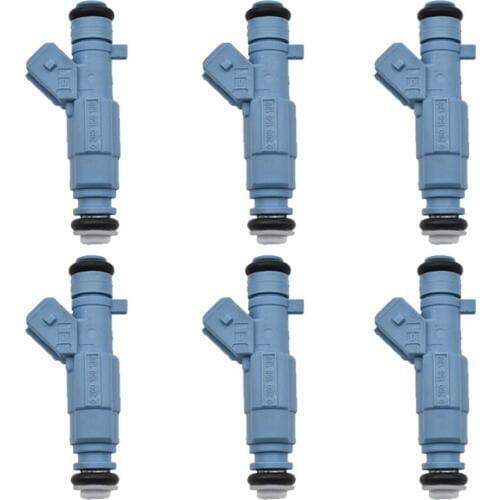 6PC/lot High Quality Petrol Fuel Injector for CITROEN C4 COUPE 2.0 for Peugeot 307 206 1984F3 0280156139 9642872780 1984.F3