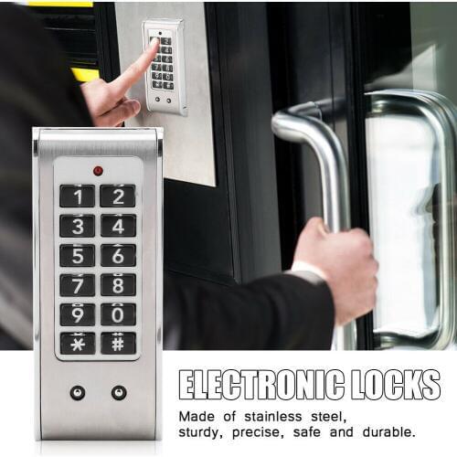 Password Drawer Combination Lock Stainless Steel Electronic Password Lock for Hotel Company Factory Security PUO88