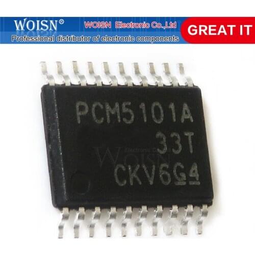 1pcs/lot PCM5101APWR PCM5101A PCM5101 TSSOP-20 In Stock