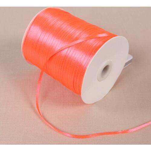 1/8" 3mm Satin Ribbon for packing and bow & Garment Accessories 20y/lot 23