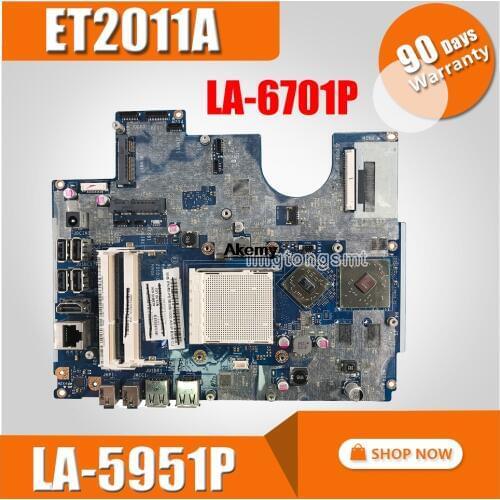 For Asus AIO ET2011 ET2011A ET2011AGK ET2011AGT Motherboard NCL30 LA-5951P LA-6701P 100% Test good