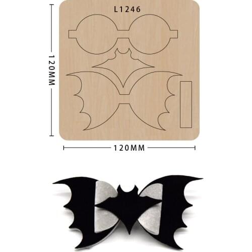 Bowknot Knife Mold Wooden Mold Die-cutting Scrapbooking Making Decorative Items Suitable For Sizzix Big Shot Machines