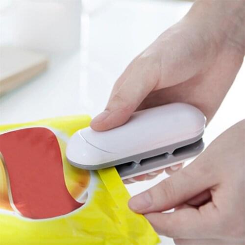 Portable Sealing Tool Sealer Heat Mini Handheld Plastic Bag Lmpluse Sealer Household Convenient Portable Kitchen Accessories