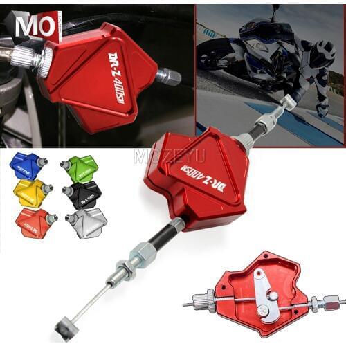 Motorcycle CNC Aluminum Stunt Clutch Lever Easy Pull Cable System For SUZUKI DRZ400SM DRZ 400 DRZ400 SM 2000-2017 2016 2015 2014