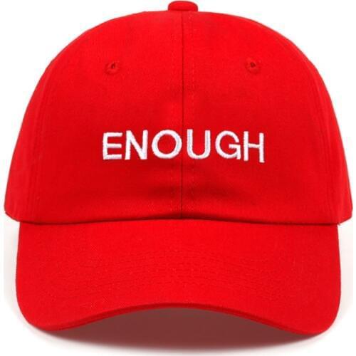 New Enough Letter Embroidery Baseball Cap Fashionable Joker Caps Cotton Casual Hip-hop Hat Mens And Womens Universal Hats