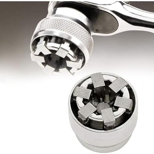 2021 New 3/8" Magical Universal Screw Wrench Socket Adjust 10-19mm Multifunction Sleeve