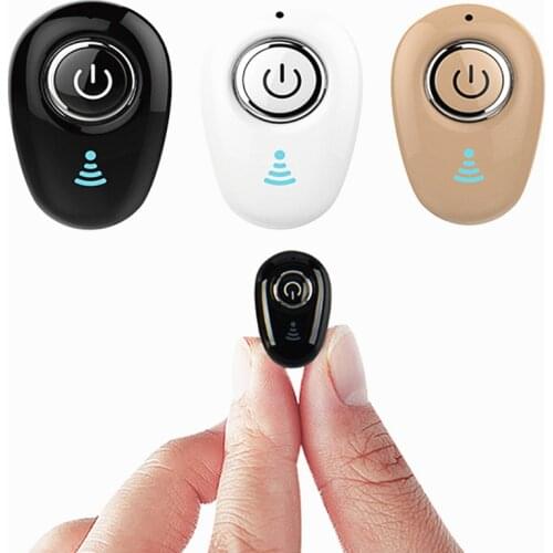 2021 New S650 Mini Invisible Wireless Earphone Noise Cancelling Bluetooth Headphone Stereo Headset Earbud With Microphone