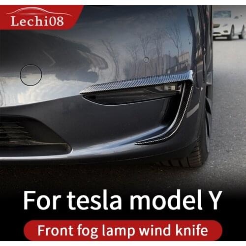 Front blade trim for Tesla model Y accessories / car 2020-2021 accessories model Y tesla accessories